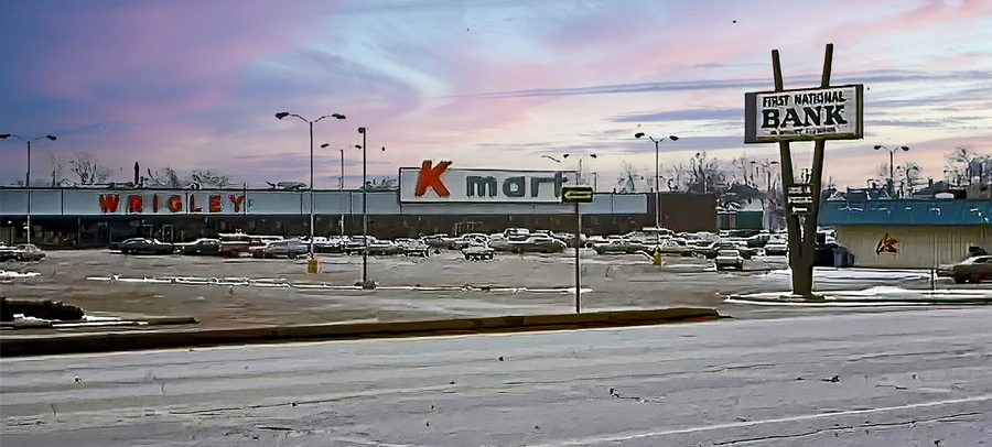 K-Mart Chef - Kmart Chef On Right 50 N Groesbeck Mt Clem From Dom Conti